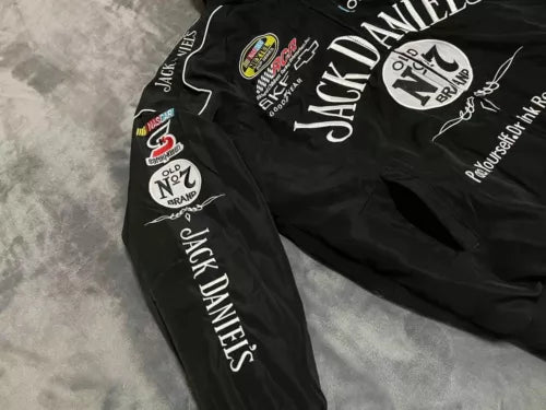 F1 Vintage Jack Daniels Jacket Black