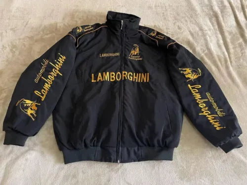 Lamborghini F1 Vintage Racing jacket Black