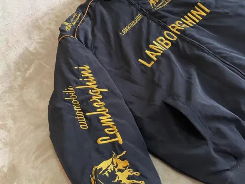 Lamborghini F1 Vintage Racing jacket Black