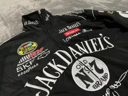 F1 Vintage Jack Daniels Jacket Black