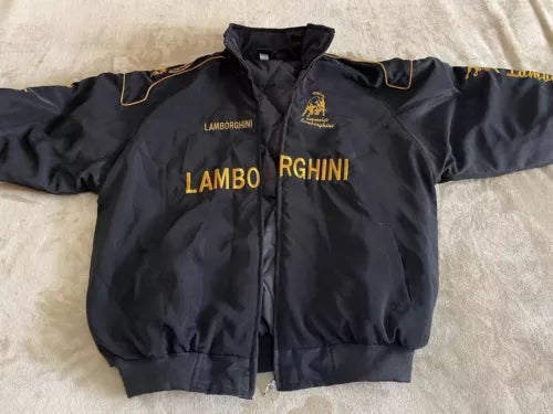 Lamborghini F1 Vintage Racing jacket Black