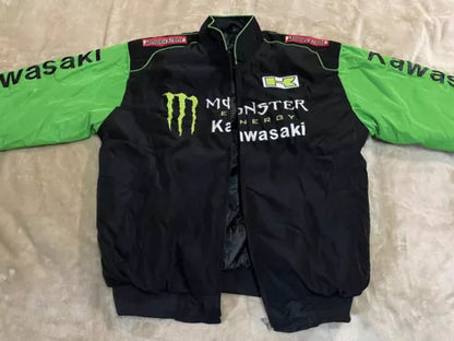 Kawasaki F1 Vintage jacket Black