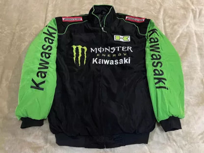 Kawasaki F1 Vintage jacket Black