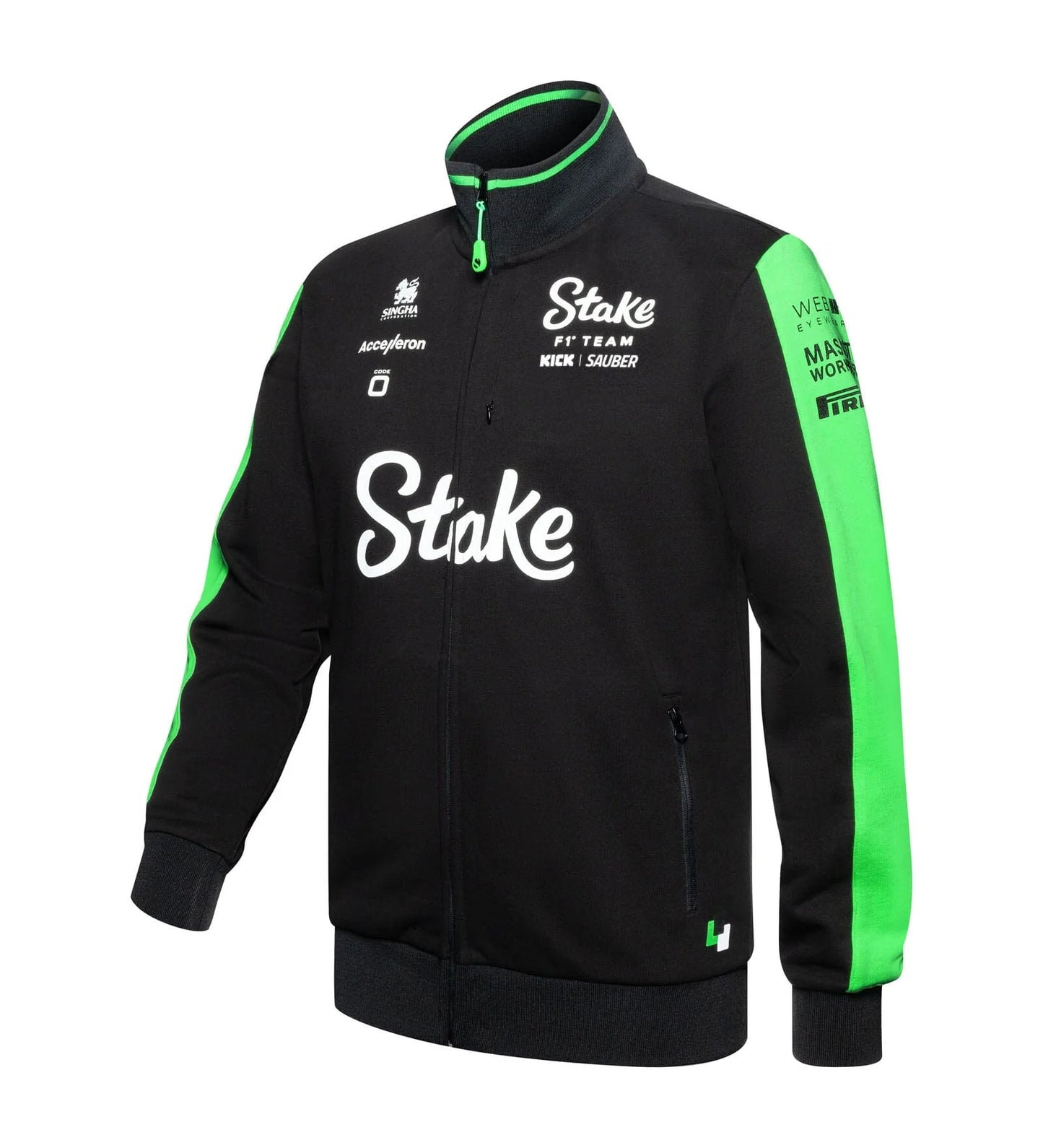 2024 Stake F1 Kick Sauber  Men's Team Sweat Jacket